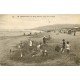 carte postale ancienne 14 DEAUVILLE. La Plage Jeux et Châteaux de sable 1926