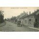 77 TOURNAN-EN-BRIE. Attelage devant le Café Sollet Rue de la Gare