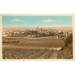 11 OUVEILLAN. Vue sur le Village 1942