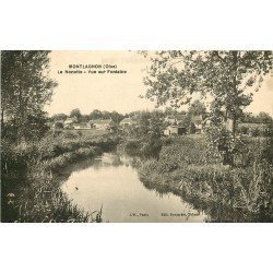 60 MONTLAGNON. La Nonette et vue sur Fontaine