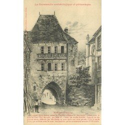 61 MORTAGNE. Le Portail Saint-Denis ancien Château