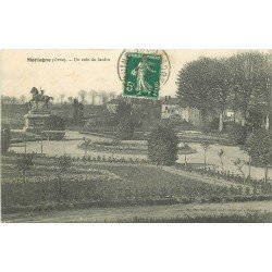 61 MORTAGNE. Un coin du Jardin 1912