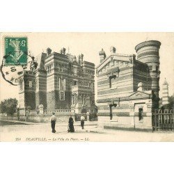 carte postale ancienne 14 DEAUVILLE. La Villa du Phare 1910