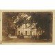 92 MONTROUGE. Voiture ancienne dans le Parc d'une Villa 1926. Photo carte postale ancienne