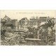 carte postale ancienne 02 SAINT-QUENTIN. Place Quentin Delatour bombardée 1924