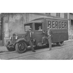 PARIS X. Camion Berger livraison Absinthe 36 rue Hauteville. Photo Carte Postale ancienne