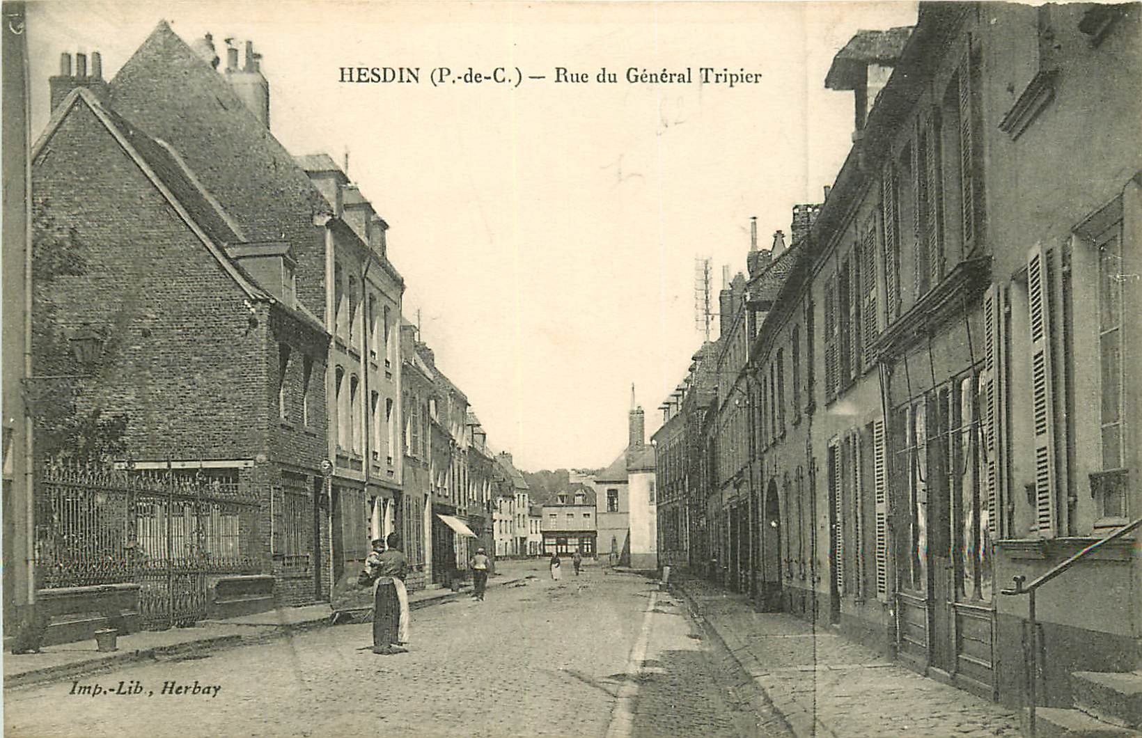 62 HESDIN. Rue du Général Tripier