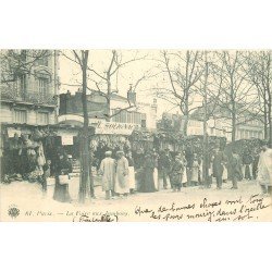 VIEUX METIERS. Paris XI° La Foire aux Jambons Boulevard Richard Lenoir Stands Cochonailles 1901