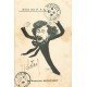 Illustrateur MORER. Grève des P.T.T caricature politique. Le Camarade Chastanet avec sa dédicace 1909