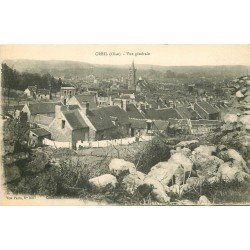 60 CREIL. Vue sur la Ville 1918