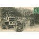 PARIS II° Bus à Impériale et Taxis Boulevard des Italiens vers 1913