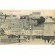 95 PONTOISE. Boucherie Boulangerie et Pharmacie Place du Pont 1911