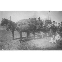 RUSSIE. Un attelage pour promenade vers 1900