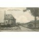 62 SAUCHY-LESTREE. Ancienne Eglise et Eglise provisoire 1922