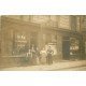 PARIS 18° Restaurant vins Café Valentin au 7 rue Dejean. Photo carte postale ancienne vers 1910