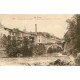 81 PONT DE LARN. Pont et Rive droite 1934 vers Mazamet