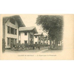 37 COLONIE DE METTRAY. Maison de redressement et Pénitencier. Départ pour la Promenade en Fanfare