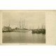 carte postale ancienne 14 DEAUVILLE. Les Yachts et Torpilleurs au Port. Prototype pour futures cartes postales...