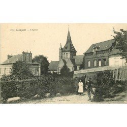 76 LONGUEIL. L'Eglise avec animation