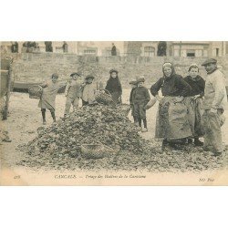 35 CANCALE. Triage des Huîtres de la Caravane