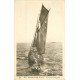 80 QUEND PLAGE. Une barque de pêche avec ses Pêcheurs 1934. Métiers de la Mer