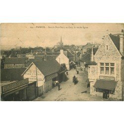 22 PAIMPOL. Garage Hôtel Gicquel rue du Pont Neuf 1924