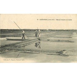 44 GUERANDE. Paludiers et Paludières aux Marais Salants de Saillé. Sel et Mulons