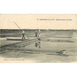 44 GUERANDE. Paludiers et Paludières aux Marais Salants de Saillé. Sel et Mulons