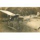 TRANSPORTS. Militaires sur un Aéroplane Avion à hélice. Photo carte postale ancienne 1912