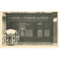 92 LEVALLOIS-PERRET. Banque Caisse Epargne 56 rue du Président Wilson