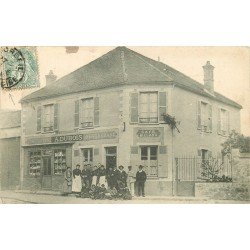 91 CORBEIL. Café Billard Restaurant Dubois " A l'Espérance " 1907