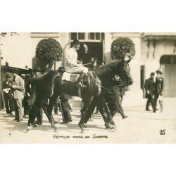 CHEVAL DE COURSES. Kéfalin monté par Sharpe Photo Carte postale ancienne