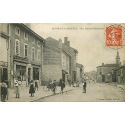 54 DOMBASLE SUR MEURTHE. La Poste et le Tabac rue Mathieu 1915