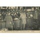 75001 PARIS. La Vente du Poisson à la Criée aux Halles Centrales 1915