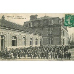 10 ROMILLY-SUR-SEINE. Ecole de garçons 1911