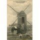 29 ILE OUESSANT. Un Moulin à Vent avec Bretonne et son cheval