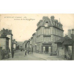 15 AURILLAC. Buvette Epicerie Avenue de la République vers 1909