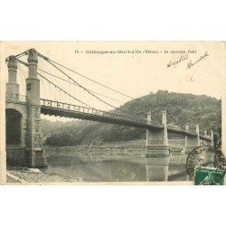 69 COLLONGES-AU-MONT-D'OR. Le nouveau Pont vers 1909