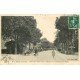 carte postale ancienne 14 CAEN. Top Promotion. Kiosque Tramways électriques Boulevard Saint-Pierre 1908
