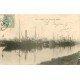 carte postale ancienne 14 CAEN. Top Promotion. Le Nouveau Bassin 1905 Navires et Bateaux de Commerce