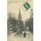 carte postale ancienne 14 CAEN. Fontaine des 3 Grâces Boulevard Saint-Pierre 1911