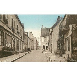 21 MOUTIERS-SAINT-JEAN. Epicerie sur Grande Rue 1955