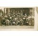 33 LIBOURNE. Groupe de Militaires préposés aux Cuisines. Photo carte postale ancienne vers 1910