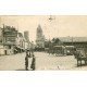 37 TOURS. Attelage sur la Place des Halles 1924 Panneau Byrrh