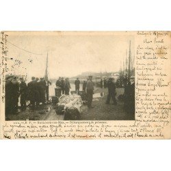 62 BOULOGNE-SUR-MER. Débarquement de Poissons 1904