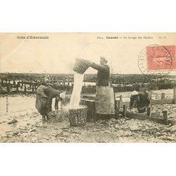 35 CANCALE. Le Lavage des Huîtres 1906