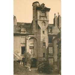 carte postale ancienne 14 CAEN. Maison des Quatrans Rue de Geôle