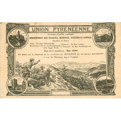 65 UNION PYRENEENNE. Groupement Basques Béarnais Gascons et Landais fondé en 1899