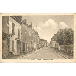 89 DANNEMOINE. Rue Principale ou De Bailly 1948