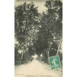 47 HOUEILLES. Route de Bordeaux 1924